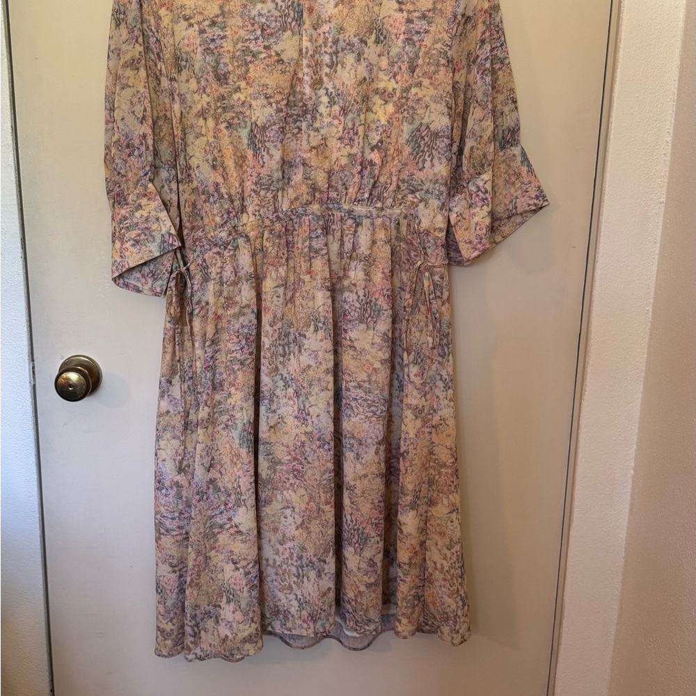 H&M Multicolor Abstract Dress